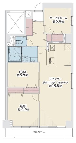 内本町ビューハイツ