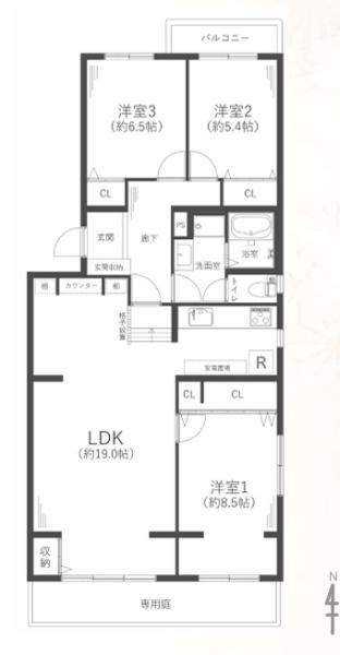リーバーサイドともぶち第一第３４号棟
