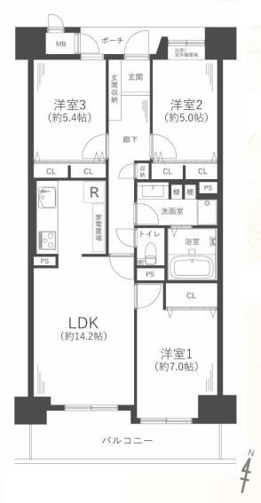 シティコーポ鴫野２号棟