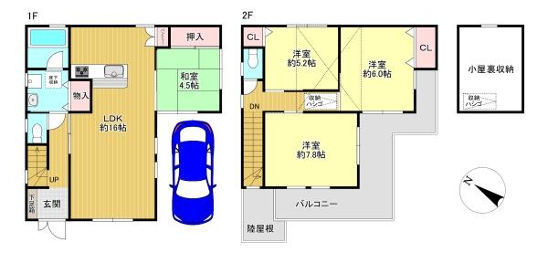 東大阪市稲田本町１丁目の中古一戸建て