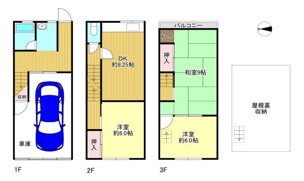 大阪市生野区鶴橋３丁目の中古一戸建て