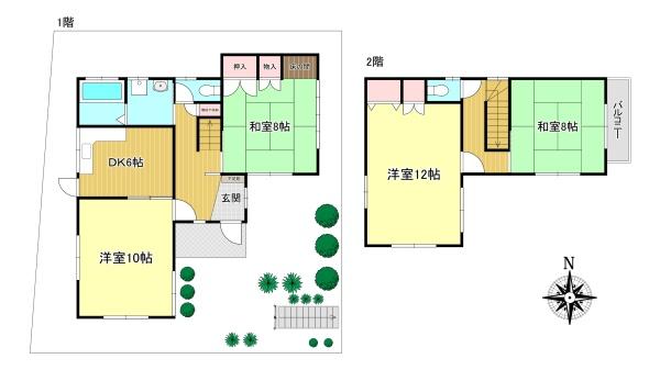 茨木市南春日丘５丁目の中古一戸建