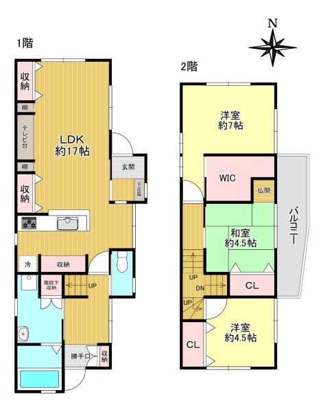 豊中市石橋麻田町の中古一戸建
