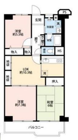 日商岩井野里マンション