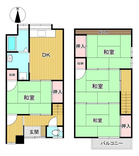 尼崎市杭瀬北新町３丁目の中古テラスハウス