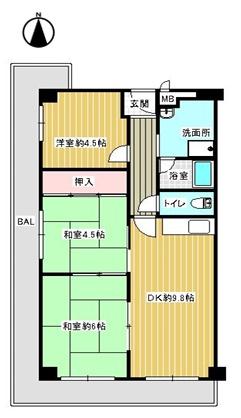 日商岩井相川松山公園マンション１号棟