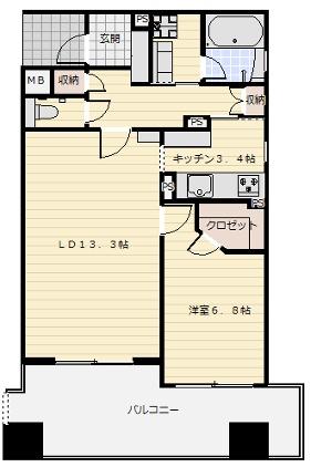 グランアッシュ谷町ラフィナーテ