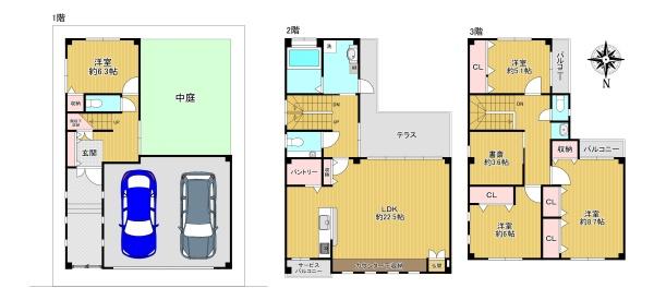 大阪市城東区諏訪２丁目の中古一戸建て