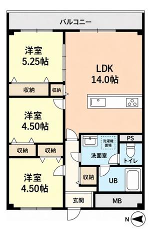 ユニライフ福島C棟