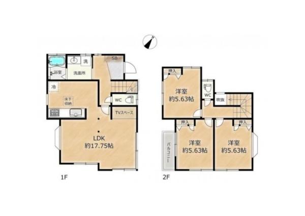 秦野市南矢名の中古一戸建て
