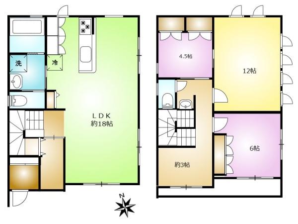 曽屋3536戸建て