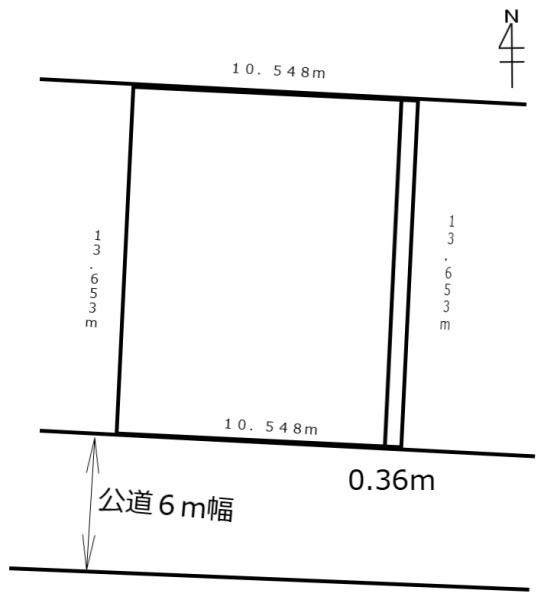 札幌市白石区川北四条２丁目の土地