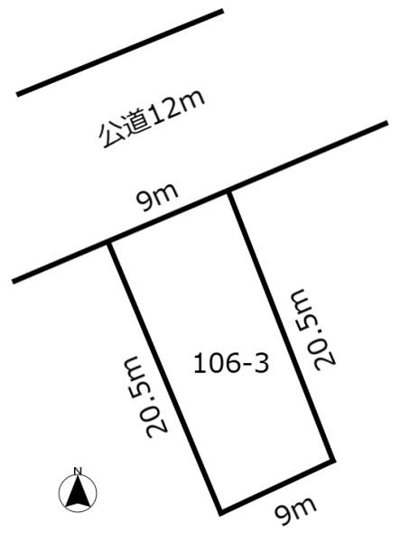 札幌市白石区菊水元町八条１丁目の土地