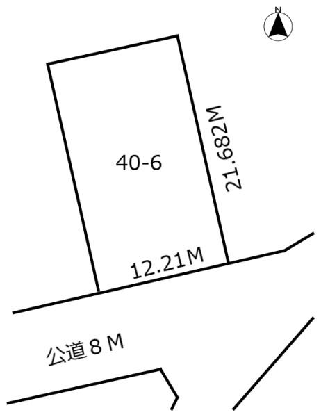菊水元町８条３丁目土地(右)