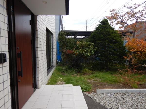 札幌市厚別区厚別東一条4丁目の中古一戸建て(庭)