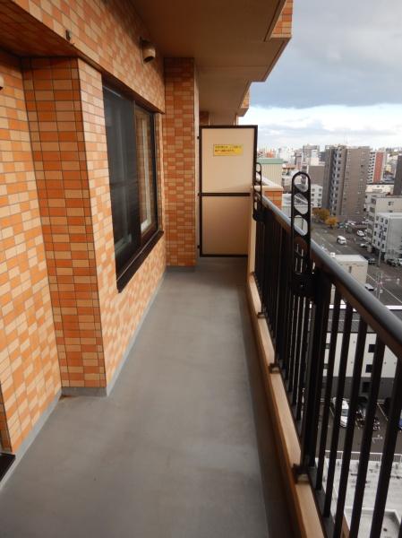 ダイアパレス豊平(バルコニー)