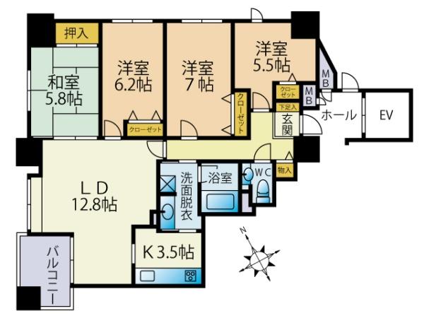 リラハイツ白石ステーション