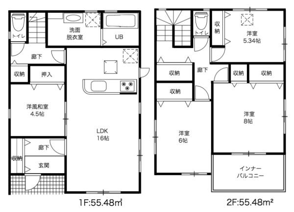 岡山市　北区　庭瀬　中古戸建て　2階建　4LDK