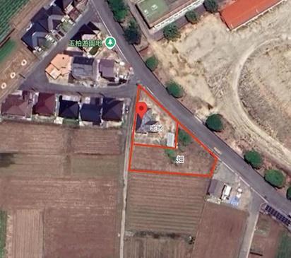 岡山市北区玉柏の中古一戸建て(現地案内図)