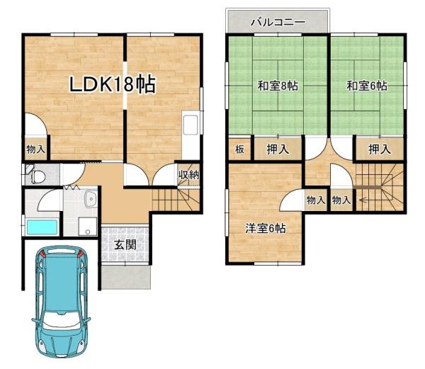 堺市中区田園の中古一戸建