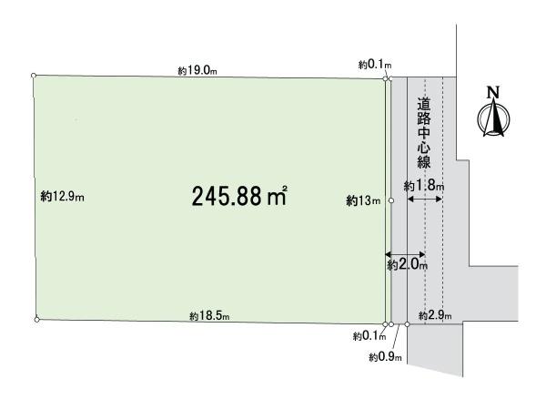 大阪市平野区瓜破西３丁目の土地