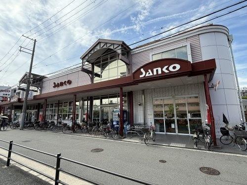 大阪市平野区瓜破西３丁目の土地(スーパーサンコー瓜破店)