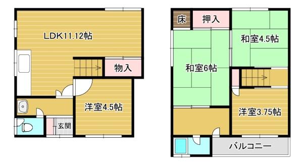 堺市中区毛穴町の中古一戸建