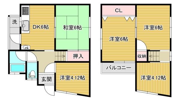 堺市中区東八田の中古一戸建