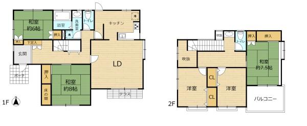 仙台市青葉区錦ケ丘５丁目の中古一戸建