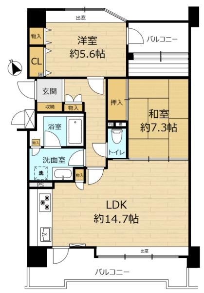ライオンズマンション愛宕大橋リバーサイド