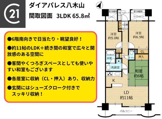 ダイアパレス八木山