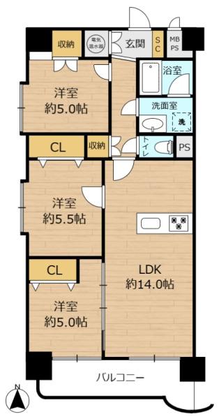 チサンマンション花京院