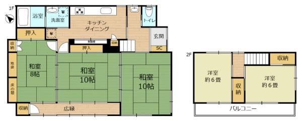 角田市梶賀字高畑北の中古一戸建