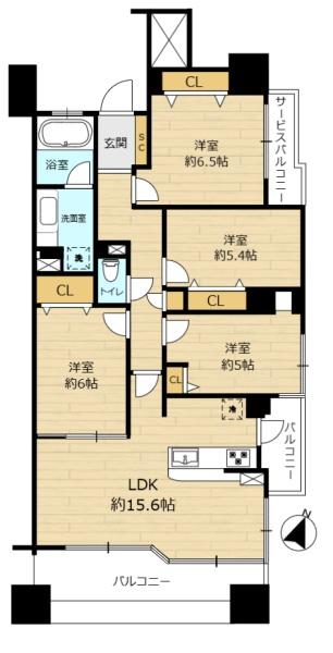 シティハウス長町新都心ル・サンクコート