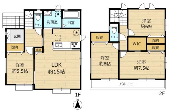 仙台市青葉区川平３丁目の新築一戸建