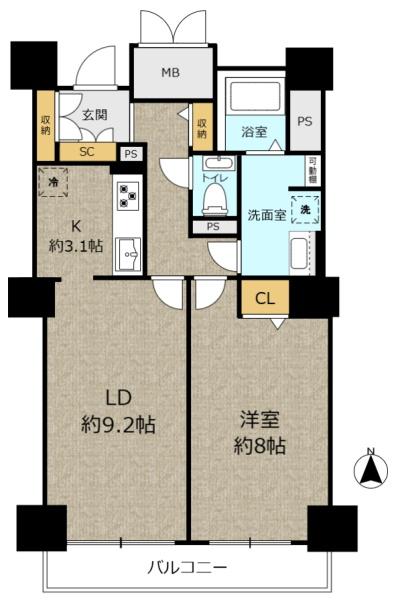 パークタワー台原