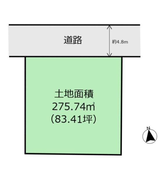 仙台市太白区羽黒台の土地