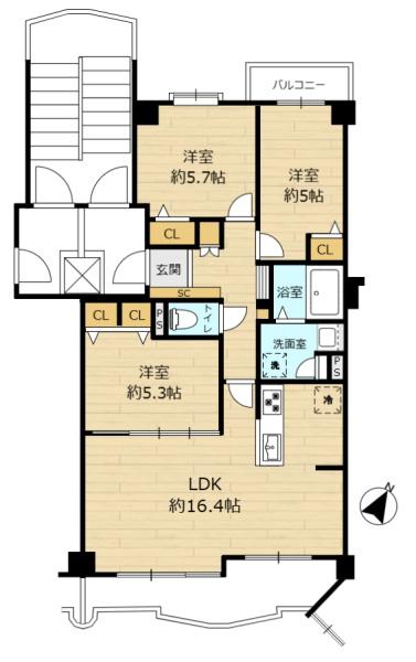 アルコイリス双葉ヶ丘弐番館