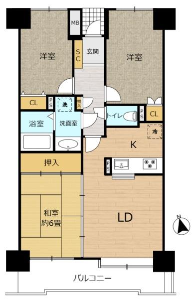 ダイアパレスヒルズ山手森