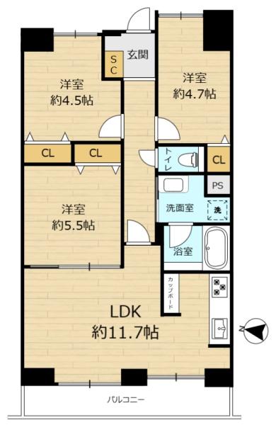 ライオンズマンション山手町