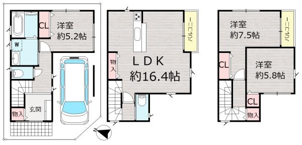 北野１丁目新築戸建