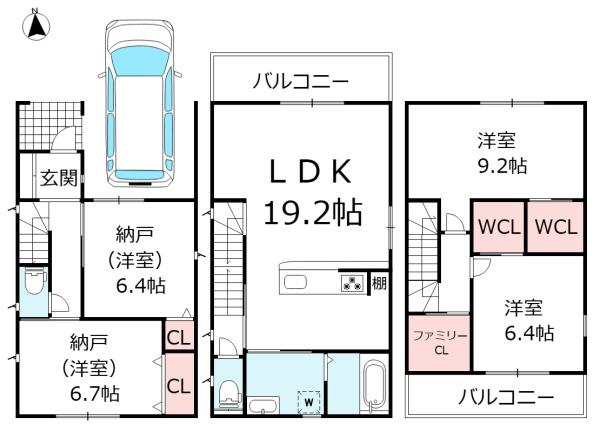 田能５丁目新築戸建