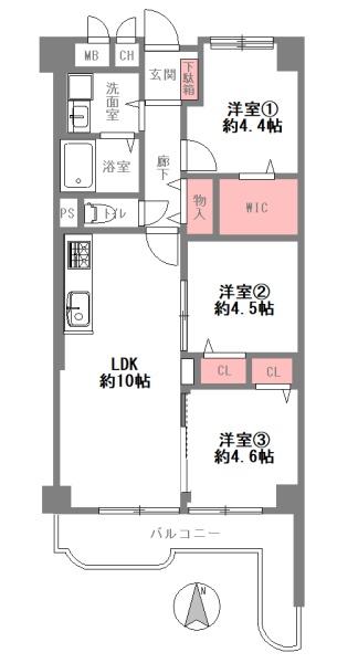 立花グリーンハイツ１号棟