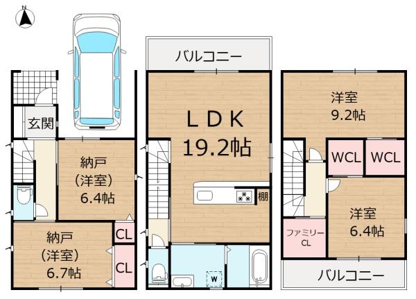 田能５丁目新築戸建