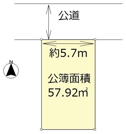 武庫之荘本町一丁目建築条件なし売土地
