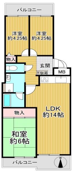シャルマンコーポ伊丹２号棟