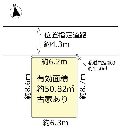 美鈴町３丁目建築条件なし売土地