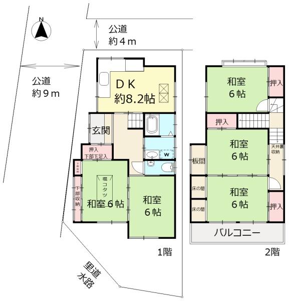 枚方市西牧野２丁目の中古一戸建て