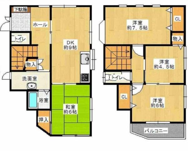尼崎市田能４丁目の中古一戸建