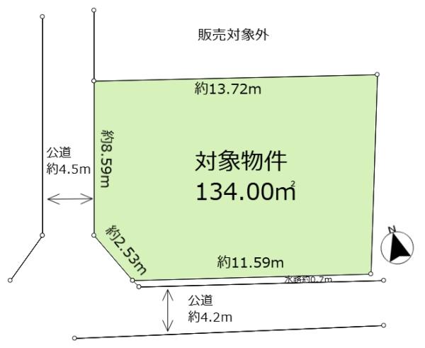 伊丹市美鈴町２丁目の土地